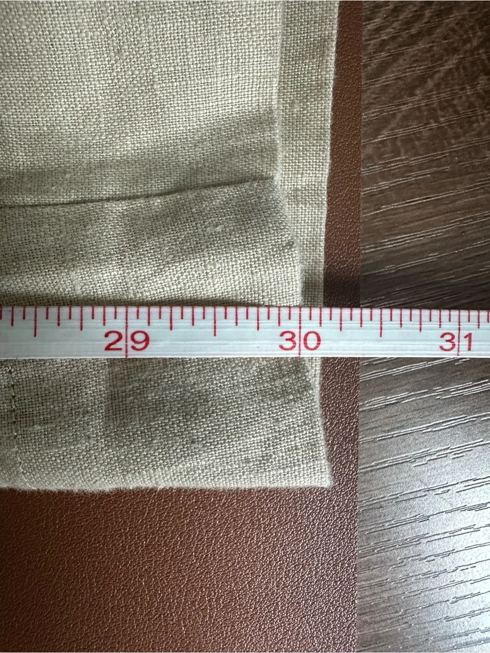 Quince Wide-Leg Linen Blend Pants in Flax color size XL NWT